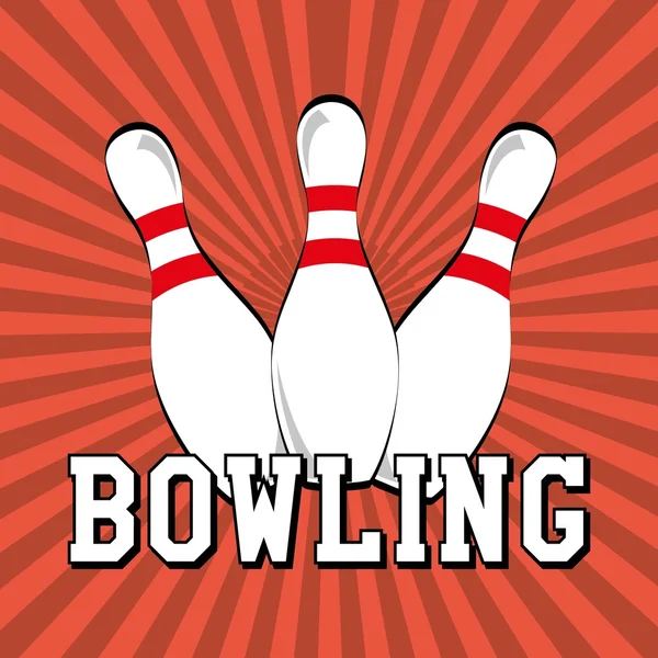 Bowling — Stock vektor