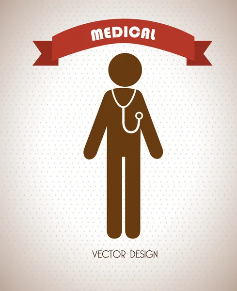 Desenho médico — Vetor de Stock