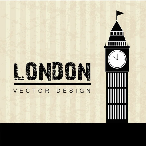 Design Londres — Image vectorielle