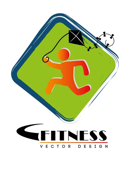 Deportes de fitness — Archivo Imágenes Vectoriales