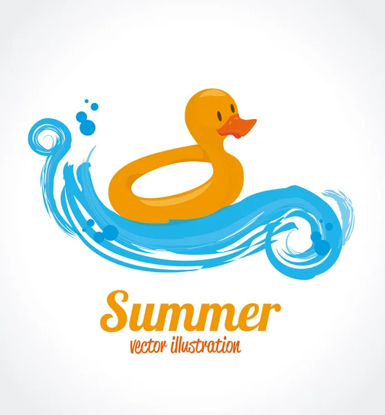 Summer design — Stock Vector