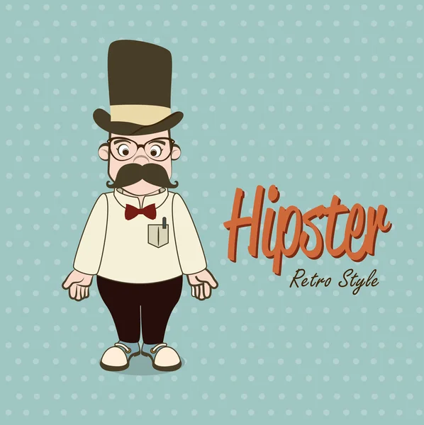 Хипстер — стоковый вектор