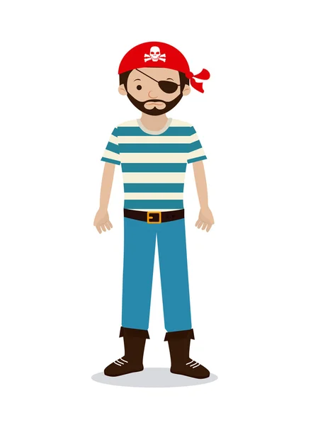 Design pirate — Image vectorielle