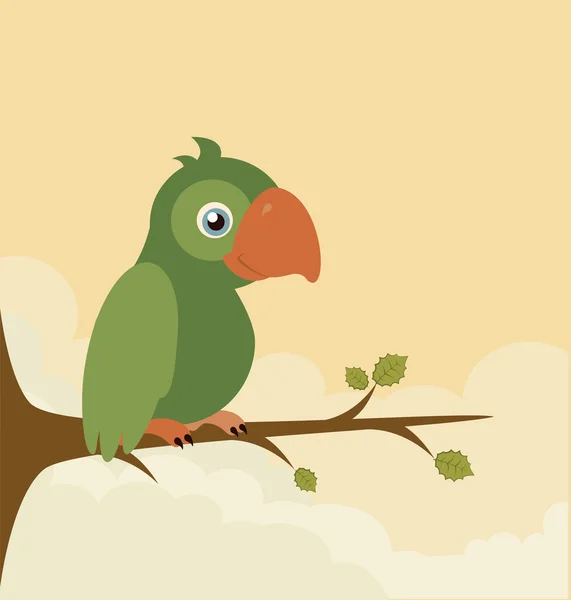 Papoušek design — Stockový vektor