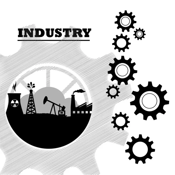 Industrie ontwerp — Stockvector