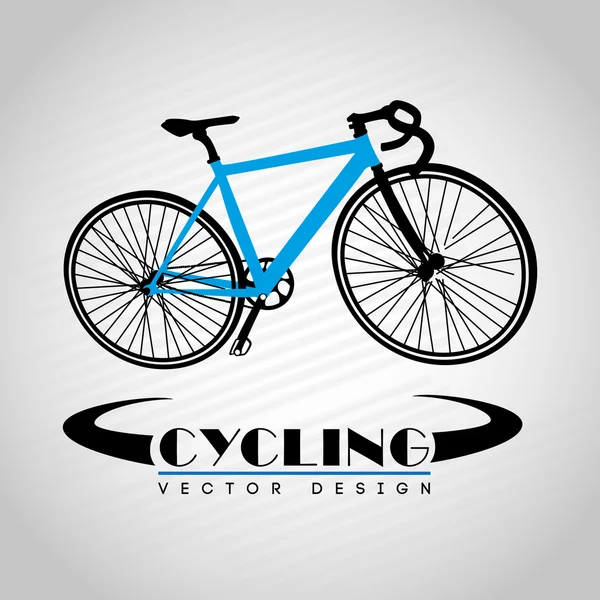 Design cycliste — Image vectorielle