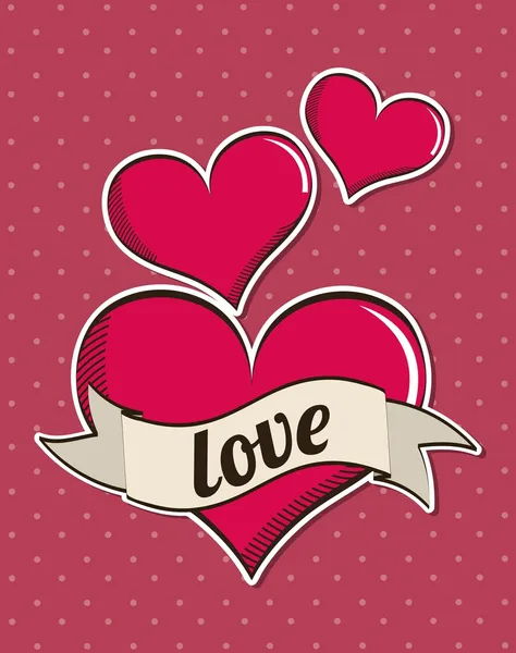 Love design — Stock Vector