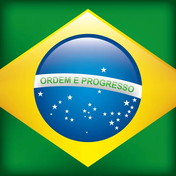 Diseño brasileño — Vector de stock