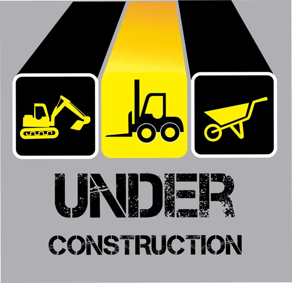 Under construction — Stock Vector