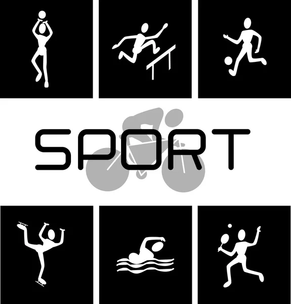 Sportovní design — Stockový vektor