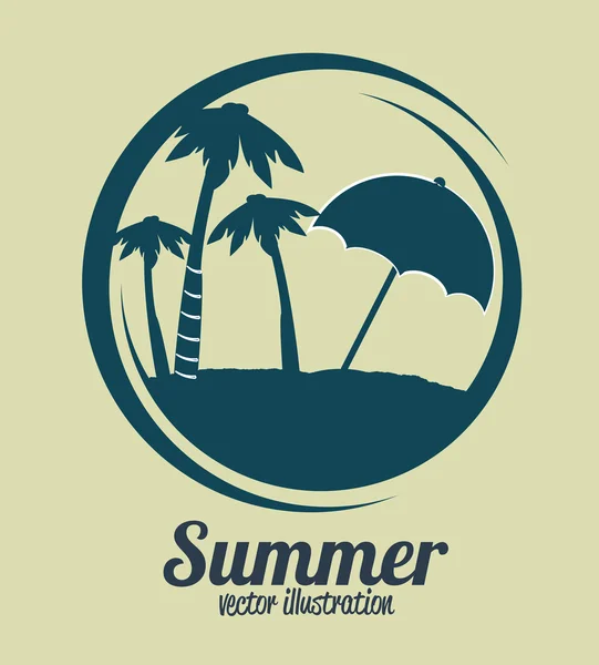 Diseño de verano — Archivo Imágenes Vectoriales