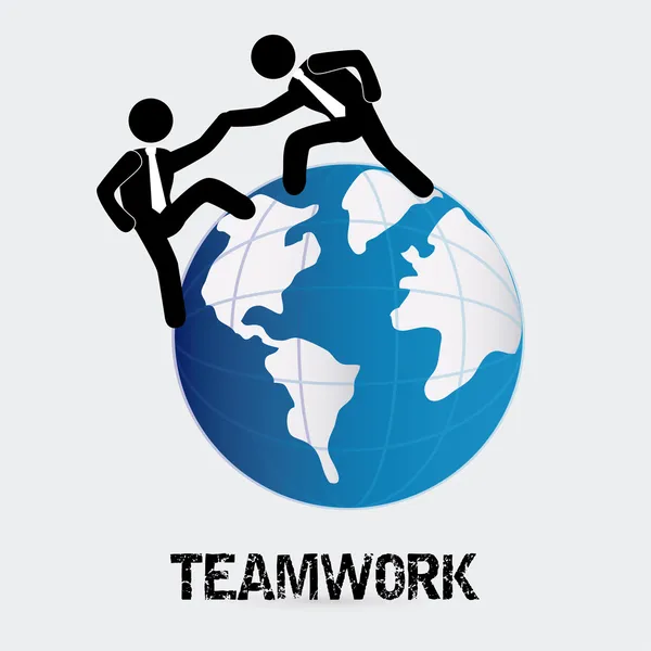Teamwork — Stockvector