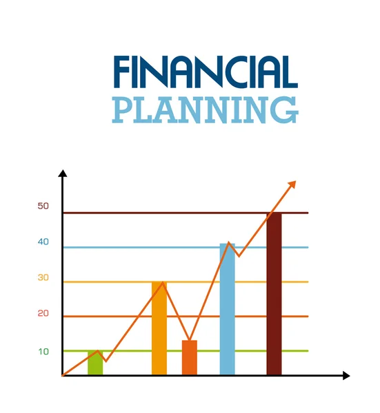 Financial planning — Stock Vector