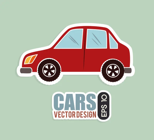 Diseño del coche — Vector de stock