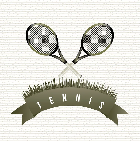 Tennis design — Stok Vektör