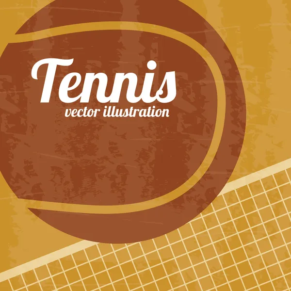 Tennis design — Stock Vector