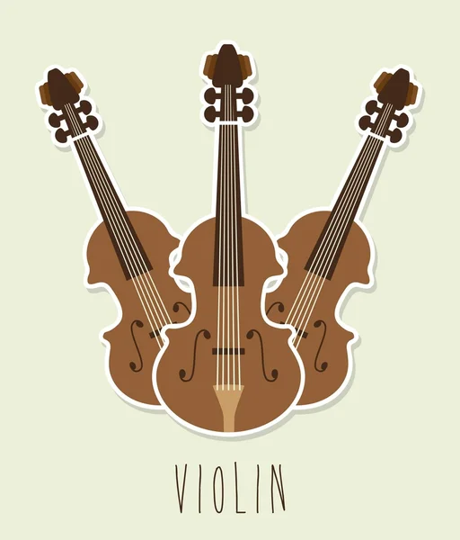 Diseño musical — Vector de stock