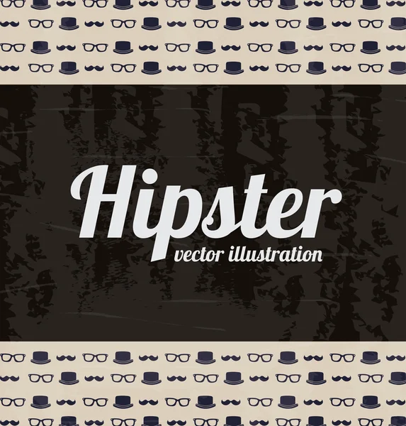 Hipster — Stock Vector