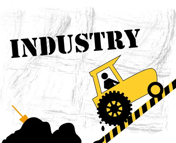 Diseño industrial — Vector de stock