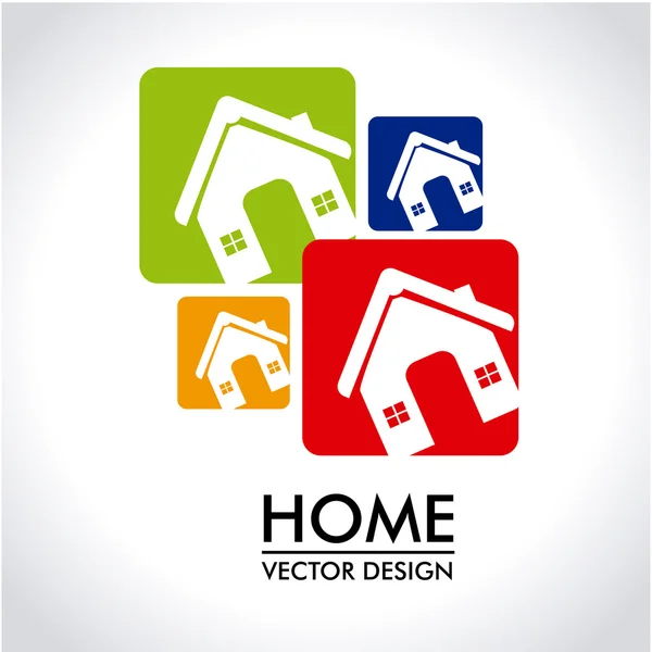 Design per la casa — Vettoriale Stock