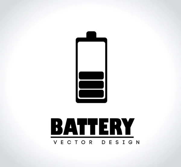 Batterij — Stockvector