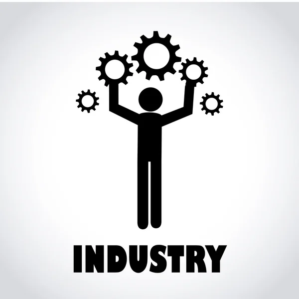 Industry design — Stock Vector