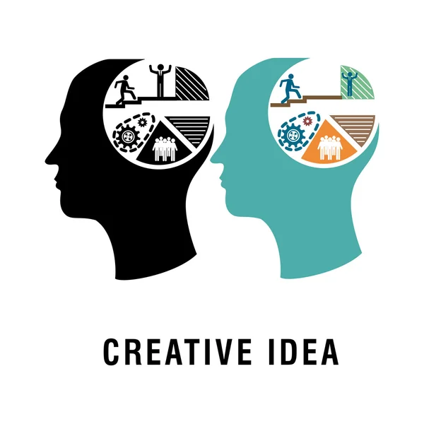 Kreatív ötletek — Stock Vector