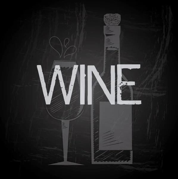 Conception du vin — Image vectorielle