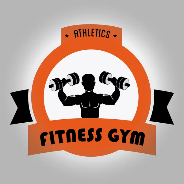 Conception de fitness — Image vectorielle