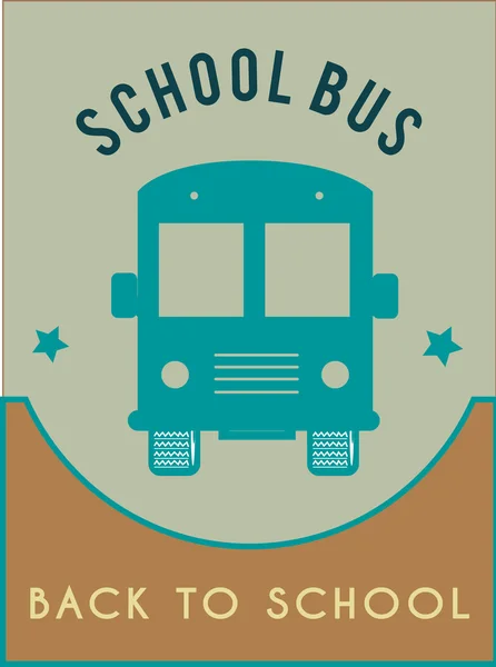 Autobus szkolny — Wektor stockowy