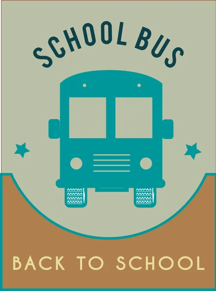 Schoolbus — Stockvector