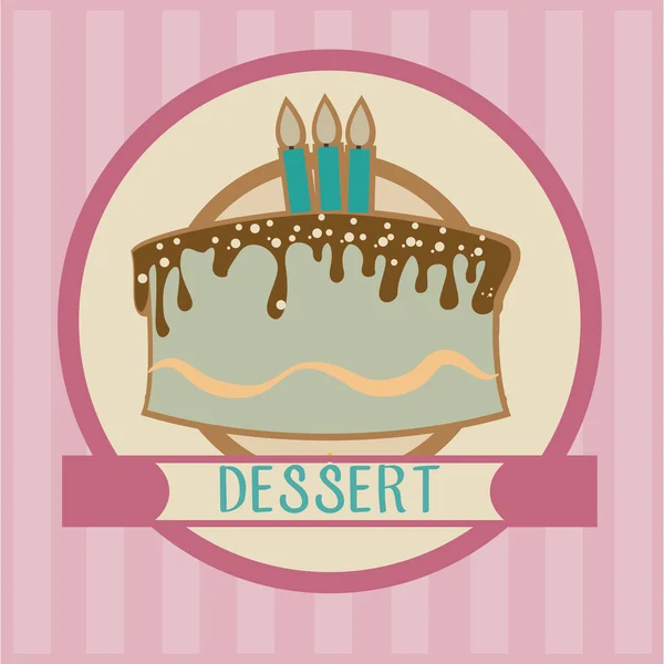 Dessert design — Stock vektor