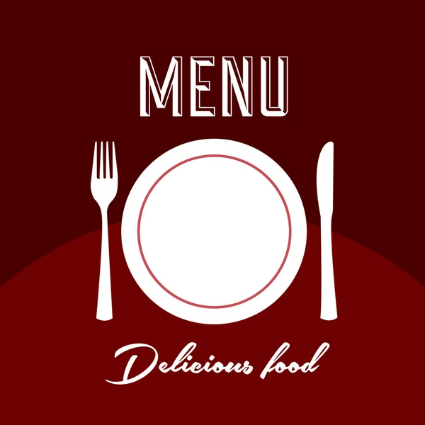 Menu Label — Stockvector