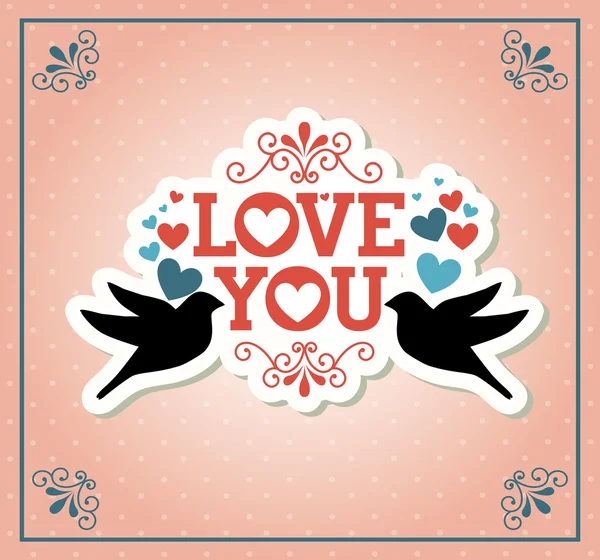 Love — Stock Vector