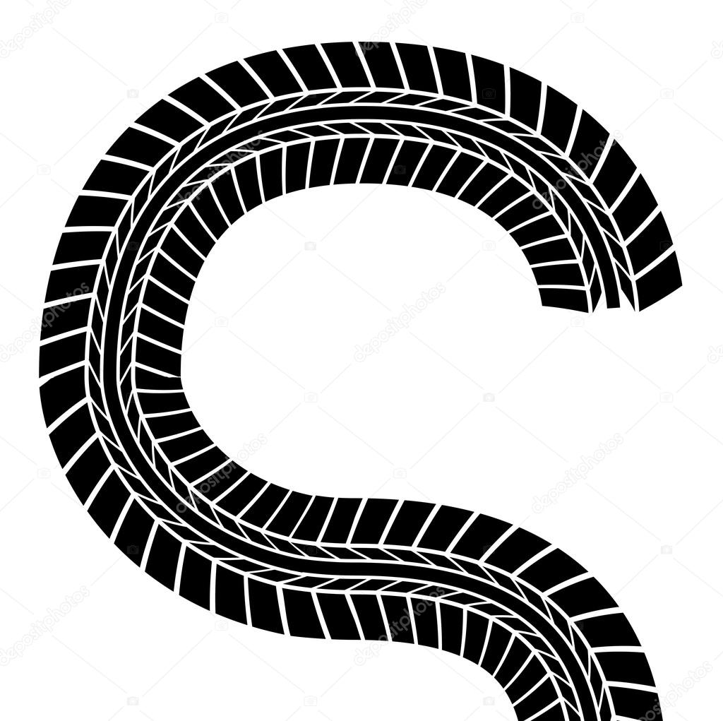 tire tracks