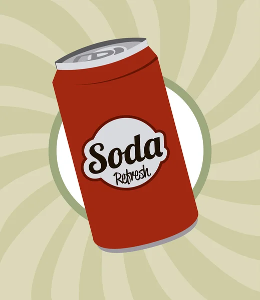 Progettazione di soda — Vettoriale Stock