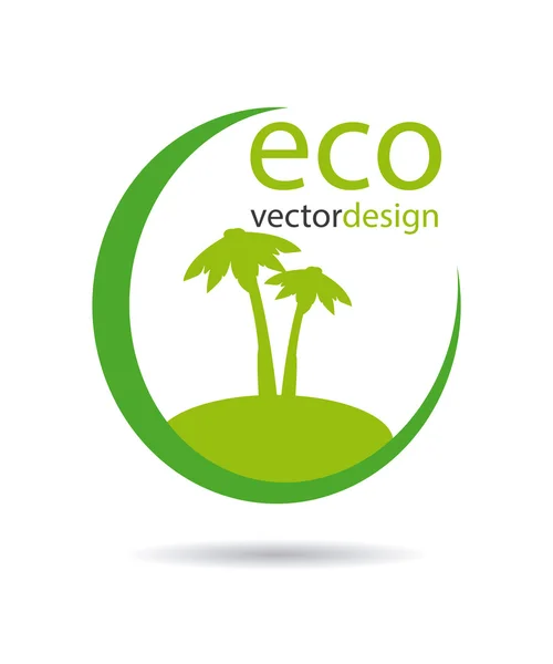 Progettazione ecologica — Vettoriale Stock