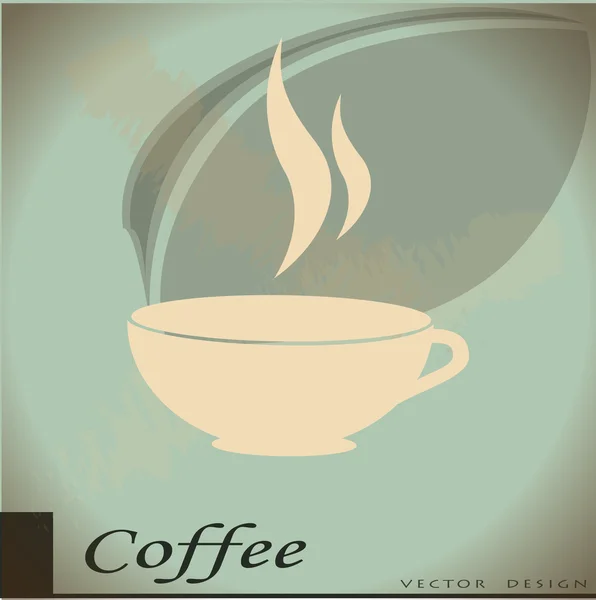 Conception de café — Image vectorielle