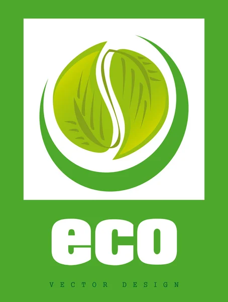 Progettazione ecologica — Vettoriale Stock