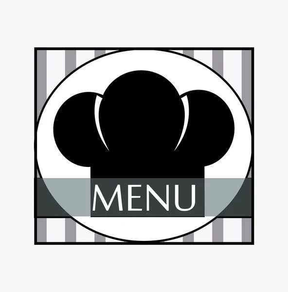 Menu label — Stock Vector