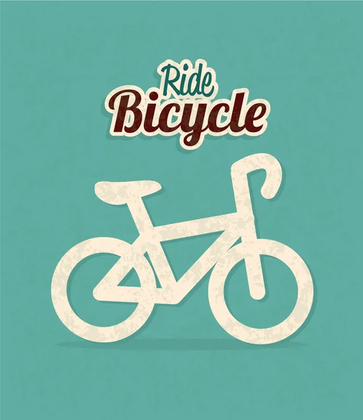 Bisiklet tasarımı — Stok Vektör
