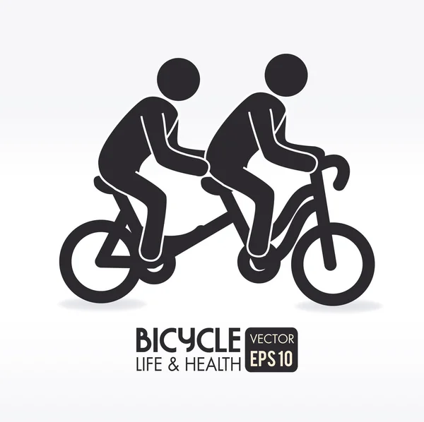 Projeto da bicicleta —  Vetores de Stock