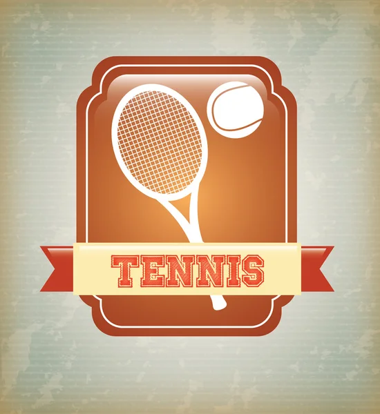 Tennis design — Stock Vector