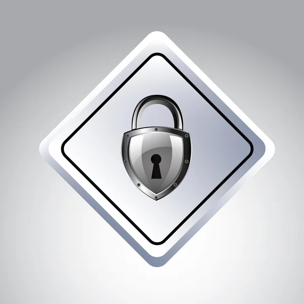 Padlock — Stock Vector