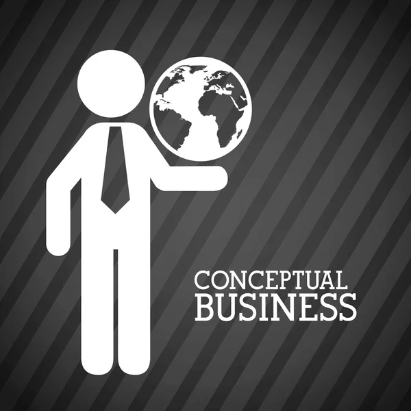 Концептуальні бізнес — стоковий вектор