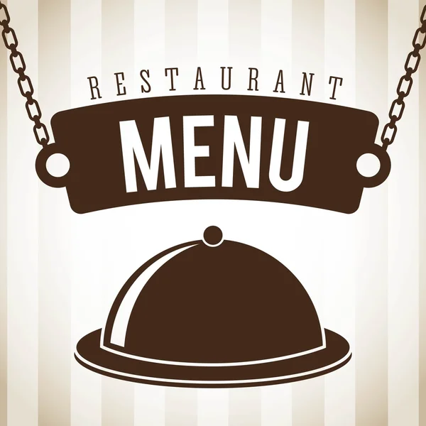 Conception de menu — Image vectorielle