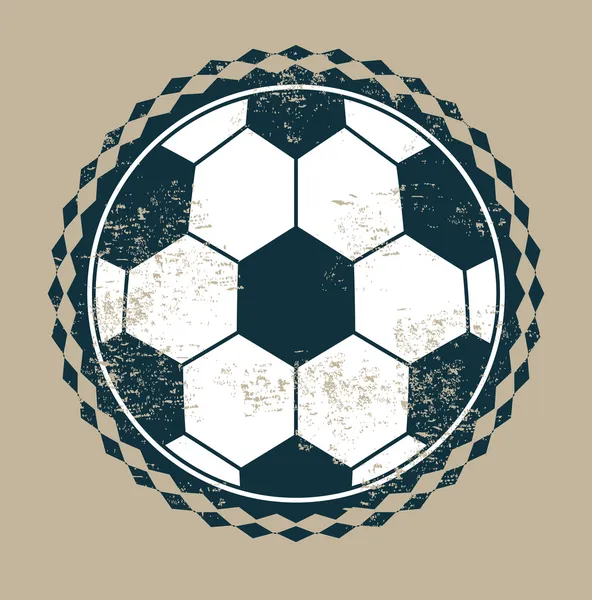 サッカーのデザイン — ストックベクタ