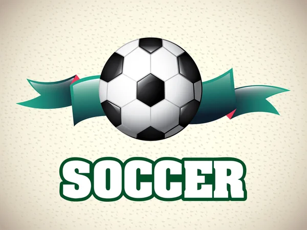 Soccer design — Stock Vector