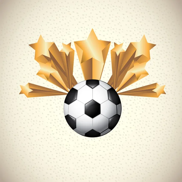 Design de futebol — Vetor de Stock