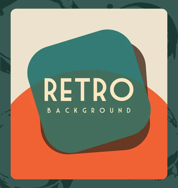 Rótulo retro — Vetor de Stock